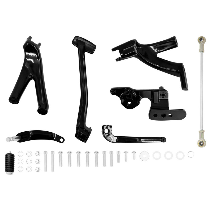 Súpravy hliníkových ovládacích prvkov dopredu pre motocykle, stupačky, opierky pre Harley Softail Street Bob Low Rider FXLR FXBB 2018-2021 FXST