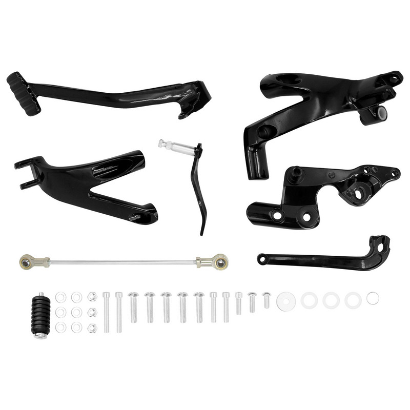 Súpravy hliníkových ovládacích prvkov dopredu pre motocykle, stupačky, opierky pre Harley Softail Street Bob Low Rider FXLR FXBB 2018-2021 FXST