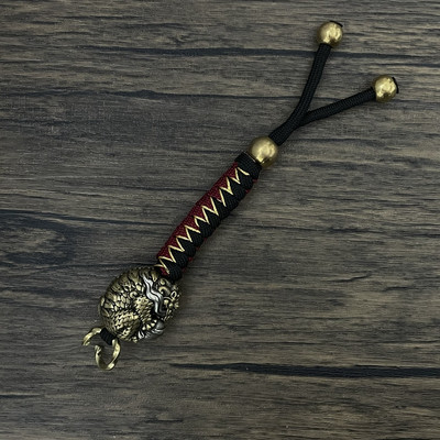 Kézzel készített, tiszta sárgaréz kulcstartó férfi és női autós és motoros kulcstartó függő kulcstartó