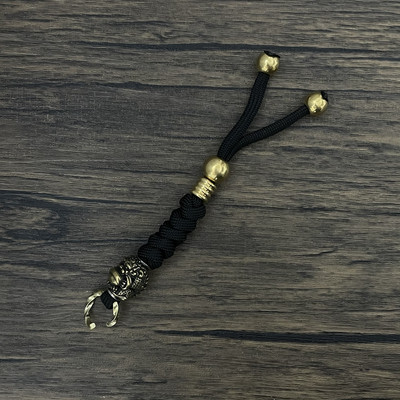 Kézzel készített, tiszta sárgaréz kulcstartó férfi és női autós és motoros kulcstartó függő kulcstartó