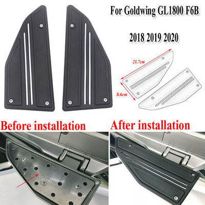 Dvojité podlahové dosky, kryt brzdového pedálu, dvojitá podlaha pre motocykel Honda Gold Wing GL 1800 F6B GL1800 2018 2019 2020 2021