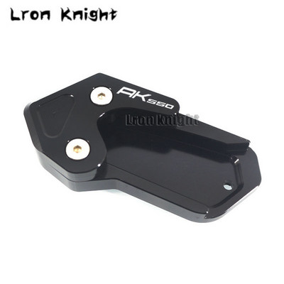 Pentru KYMCO AK550 AK 550 2017 2019 2019 Motocicletă CNC Suport Picior Suport lateral Extensie Pad Suport Placă Cu Logo
