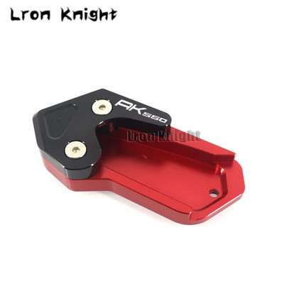 Pentru KYMCO AK550 AK 550 2017 2019 2019 Motocicletă CNC Suport Picior Suport lateral Extensie Pad Suport Placă Cu Logo