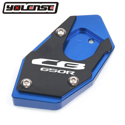 HONDA CBR650R CB CBR 650R CB650R CBR650 R motorkerékpárhoz, CNC támasztó láb oldalsó állvány hosszabbító alátét tartólemez nagyító állvány