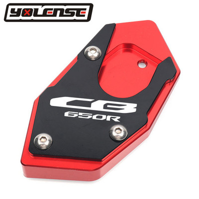 HONDA CBR650R CB CBR 650R CB650R CBR650 R motorkerékpárhoz, CNC támasztó láb oldalsó állvány hosszabbító alátét tartólemez nagyító állvány