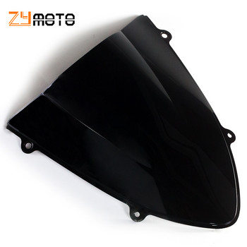 Για Kawasaki Ninja 250 EX250R ZX250R 2008 2009 2010 2011 2012 EX ZX 250R μαύρη Clear οθόνη μοτοσυκλέτας Παρμπρίζ Παρμπρίζ