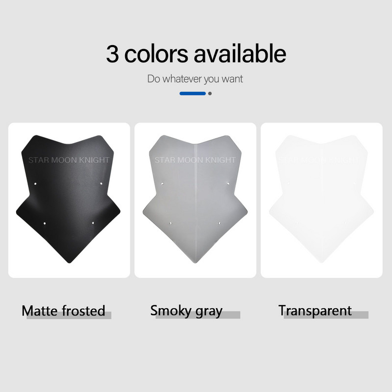 Подходящ за YAMAHA MT-09 TRACER MT09 TRACER 900 GT 2018 - 2021 TRACER 9 GT Предно стъкло Дефлектор на предното стъкло Протектор