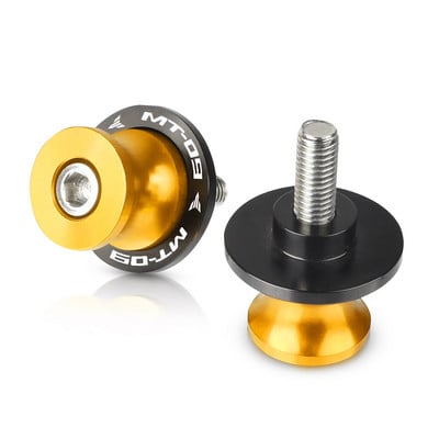 Stojany M6 Skrutky Kyvná vidlica Cievky Posuvník Pre YAMAHA MT-09 MT09 MT mt 09 mt09 FZ09 FJ09 2014 2015 2016 2017 2018 2019 2020 2021