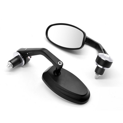 22 mm-es motorkerékpár tükör fehér üveg kormányrúd vég Visszapillantó oldalsó tükör DUCATI Hypermotardhoz 796 821 939 950 1100 ST4S 748 900