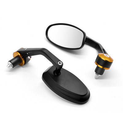 22 mm-es motorkerékpár tükör fehér üveg kormányrúd vég Visszapillantó oldalsó tükör DUCATI Hypermotardhoz 796 821 939 950 1100 ST4S 748 900