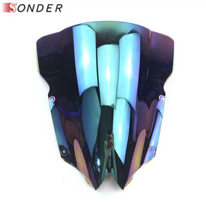 Pre Yamaha YZF-R6 YZF600 R6 2008 2009 2010 2012 2013 2014 2015 2016 Čelné sklo motocykla s dvojitou bublinou