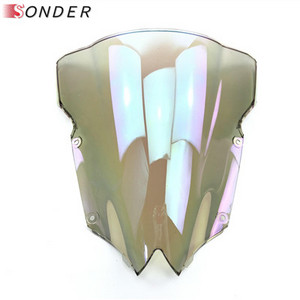 Pre Yamaha YZF-R6 YZF600 R6 2008 2009 2010 2012 2013 2014 2015 2016 Čelné sklo motocykla s dvojitou bublinou