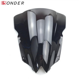 Pre Yamaha YZF-R6 YZF600 R6 2008 2009 2010 2012 2013 2014 2015 2016 Čelné sklo motocykla s dvojitou bublinou