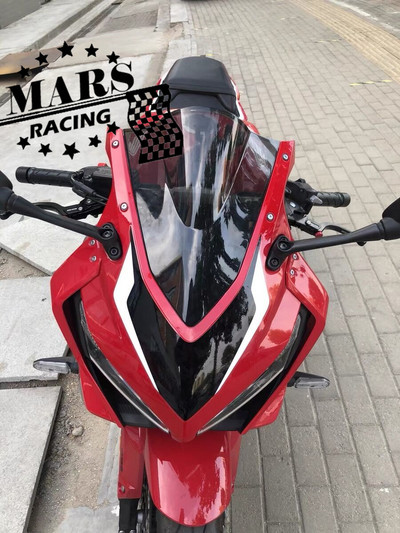 Motorkerékpár Sport Verseny Dupla Buborék Szélvédő Szélvédő Viser Deflektor HONDA CBR650R cbr650r 2019 2020 2021 2022