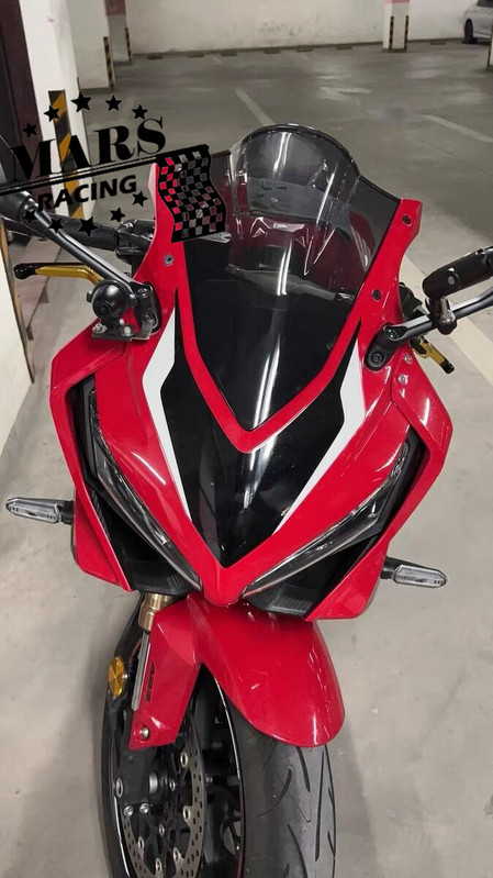 Motorkerékpár Sport Verseny Dupla Buborék Szélvédő Szélvédő Viser Deflektor HONDA CBR650R cbr650r 2019 2020 2021 2022