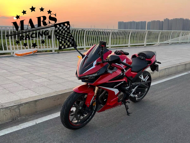 Motorkerékpár Sport Verseny Dupla Buborék Szélvédő Szélvédő Viser Deflektor HONDA CBR650R cbr650r 2019 2020 2021 2022