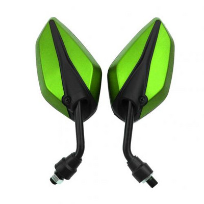 Spätné zrkadlo 1 pár 10 mm spätné zrkadlo na motocykel pre Suzuki H-onda Yamah Kawasaki príslušenstvo pre motocykle 2020