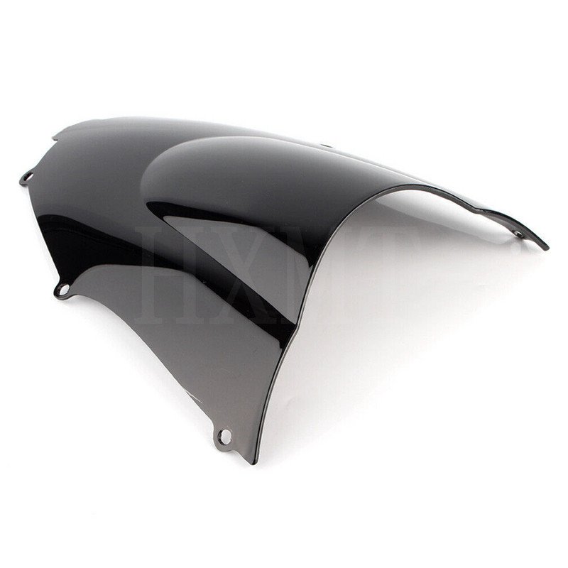 Pentru Kawasaki ninja ZX9R 2000 2001 2002 2003 2004 2005 ZX 9R Parbriz moto negru Parbriz parbriz caren dublu cu bule
