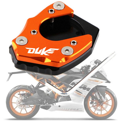 Pentru KTM DUKE125 DUKE200 DUKE390 RC390 DUKE 125 200 390 RC 390 CNC Picior Picior Suport lateral Extensie Pad Placă de suport Mărire