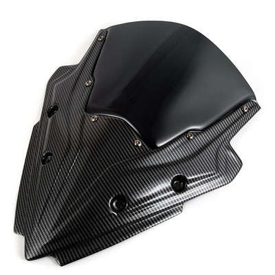 Motociclete Racing Sport Fibră de carbon Parbriz Deflector Vizer Vizor pentru Kawasaki Ninja650 Ninja 650 2017 2018 2019