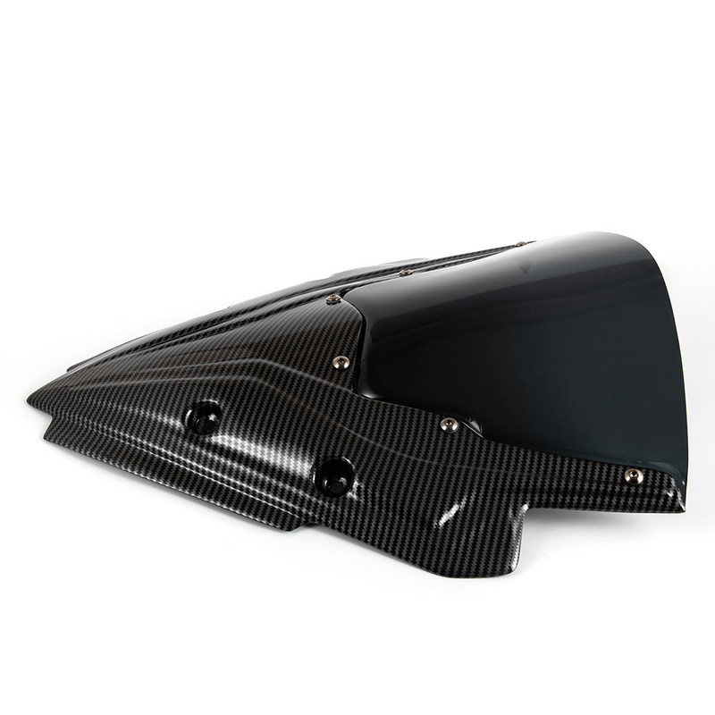 Motocyklové pretekárske športy z uhlíkových vlákien, čelné sklo, deflektor čelného skla, clona pre Kawasaki Ninja650 Ninja 650 2017 2018 2019
