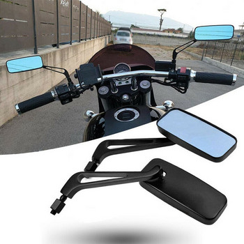 2τμχ Καθρέφτης Μοτοσικλέτας για Μοτοσικλέτα Harley Πίσω Καθρέφτης Dynorphin Softail Sportster Touring Επιμετάλλωση