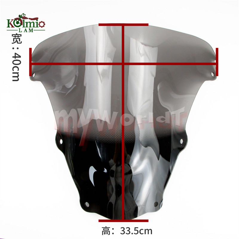 Predný deflektor skla pre motocyklový čelný štít vhodný pre Suzuki SV650S SV1000S 2003 - 2011 SV650 SV1000