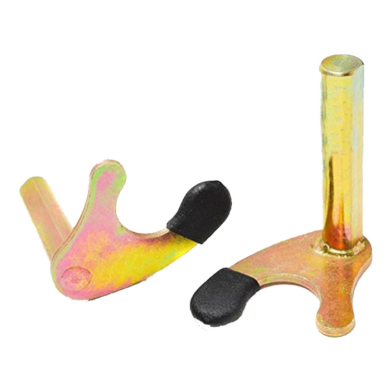 2 db Motorkerékpár állvány Keréktartó keret Állvány Lengőkar Emelő Állvány Horgok Kampó Villa U-stílus és L típusú gumi