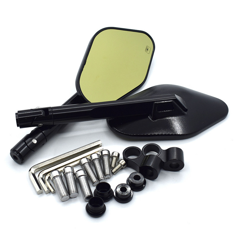 Z900 Z1000 univerzális 8 mm-es 10 mm-es motorkerékpár visszapillantó tükör alumínium ötvözet CNC motorkerékpár visszapillantó tükör Ultra HD visszapillantó tükör