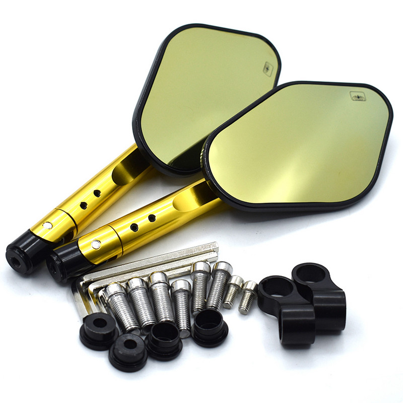 Z900 Z1000 univerzális 8 mm-es 10 mm-es motorkerékpár visszapillantó tükör alumínium ötvözet CNC motorkerékpár visszapillantó tükör Ultra HD visszapillantó tükör
