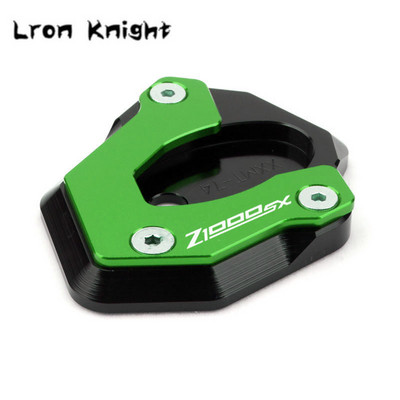 Pre KAWASAKI Z650 Z900 Z900RS Z1000 Z1000SX ZX-6R ZX-10R ER-6N ER-6F CNC stojan na predĺženie bočného stojana zväčšovacia podložka