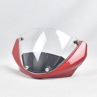 Pliko dviračio dūmų priekinio stiklo deflektorius W / laikiklio tvirtinimo varžtai, skirti DUCATI MONSTER 797 821 1200S 2018-2021