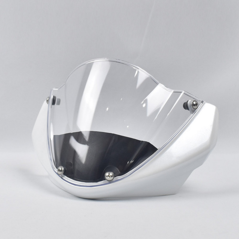 Pliko dviračio dūmų priekinio stiklo deflektorius W / laikiklio tvirtinimo varžtai, skirti DUCATI MONSTER 797 821 1200S 2018-2021