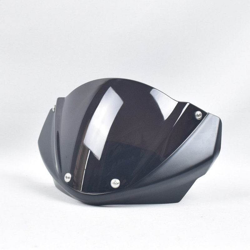 Pliko dviračio dūmų priekinio stiklo deflektorius W / laikiklio tvirtinimo varžtai, skirti DUCATI MONSTER 797 821 1200S 2018-2021