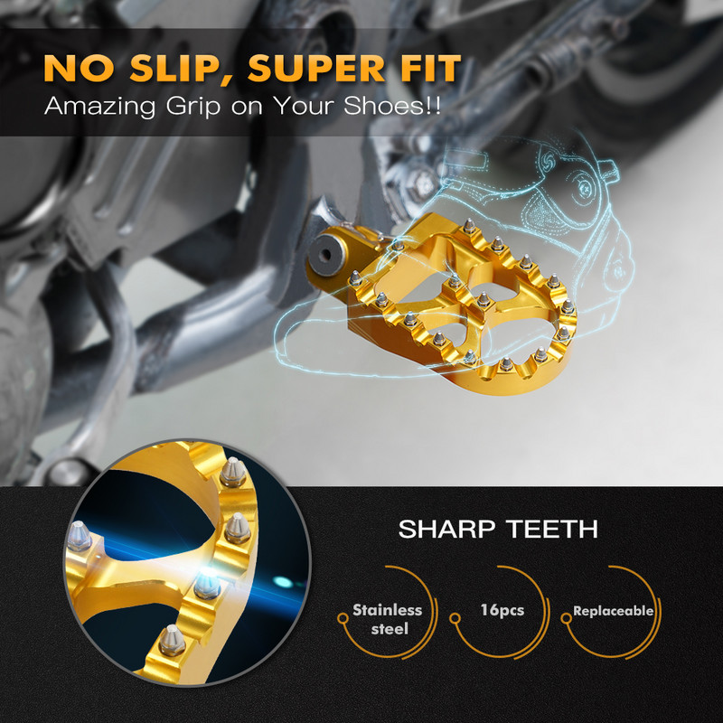 Opierky nôh NICECNC, opierky nôh, stupačky, pedále pre Suzuki DR-Z400S DR-Z400SM DRZ400S DRZ400SM DRZ 400S 400SM 00-22 Motokros