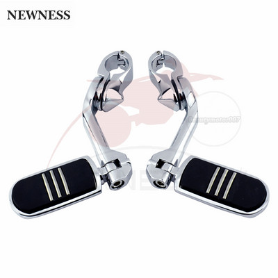 Motorkerékpár 32 mm-es 360°-ban állítható hosszú autópálya lábtartók lábtartó lábtartó Harley Honda Kawasaki Suzuki Road King univerzálishoz