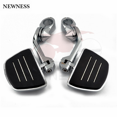 Motorkerékpár 32 mm-es 360°-ban állítható hosszú autópálya lábtartók lábtartó lábtartó Harley Honda Kawasaki Suzuki Road King univerzálishoz