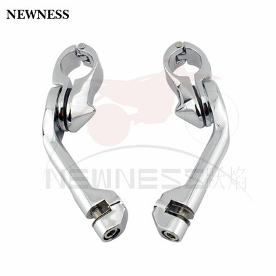 Motorkerékpár 32 mm-es 360°-ban állítható hosszú autópálya lábtartók lábtartó lábtartó Harley Honda Kawasaki Suzuki Road King univerzálishoz