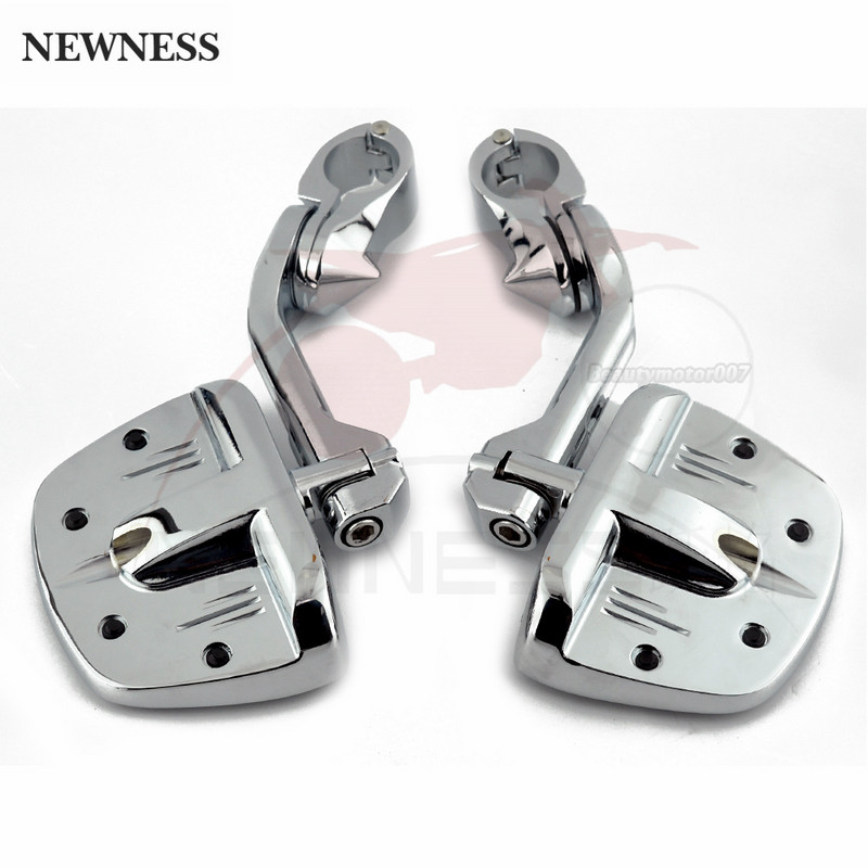 Motorkerékpár 32 mm-es 360°-ban állítható hosszú autópálya lábtartók lábtartó lábtartó Harley Honda Kawasaki Suzuki Road King univerzálishoz