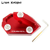 Pre Ducati Diavel Cromo AMG 2011 2012 2013 2014 2015 2016 Motocykel CNC stojana, bočný stojan, podperná doska.