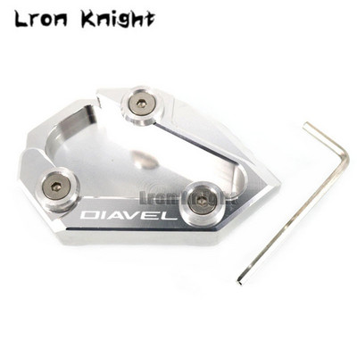 Pre Ducati Diavel Cromo AMG 2011 2012 2013 2014 2015 2016 Motocykel CNC stojana, bočný stojan, podperná doska.