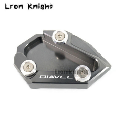 Pre Ducati Diavel Cromo AMG 2011 2012 2013 2014 2015 2016 Motocykel CNC stojana, bočný stojan, podperná doska.