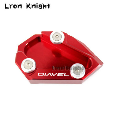 Pre Ducati Diavel Cromo AMG 2011 2012 2013 2014 2015 2016 Motocykel CNC stojana, bočný stojan, podperná doska.