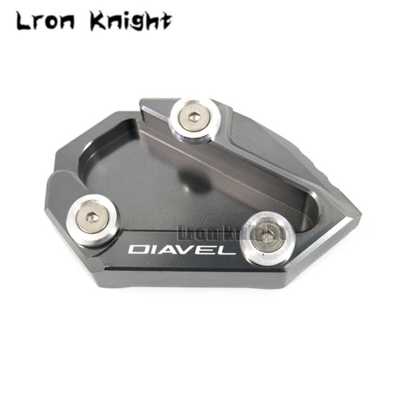 Pre Ducati Diavel Cromo AMG 2011 2012 2013 2014 2015 2016 Motocykel CNC stojana, bočný stojan, podperná doska.