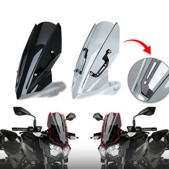 Για Kawasaki Z250 Z400 2019-2021 Αξεσουάρ μοτοσικλέτας Παρμπρίζ Windshield Wind Shield Deflector Z 250 400 2019 2020 2021