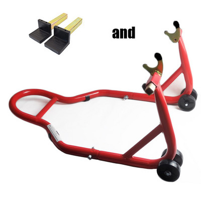 HZYEYO motorkerékpár állványok kerékpárállvány első kerék tartókeret állvány lengőkaros emelő motorkerékpárokhoz boltjavító szerszám, T-003