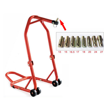 HZYEYO motorkerékpár állványok kerékpárállvány első kerék tartókeret állvány lengőkaros emelő motorkerékpárokhoz boltjavító szerszám, T-003