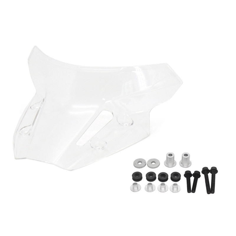 Motocyklové príslušenstvo Bočné čelné sklo Predĺženie čelného skla Spojler Veterný deflektor pre MT09 FZ09 2021-2022