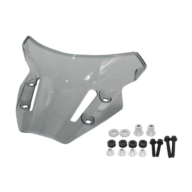 Motocyklové príslušenstvo Bočné čelné sklo Predĺženie čelného skla Spojler Veterný deflektor pre MT09 FZ09 2021-2022