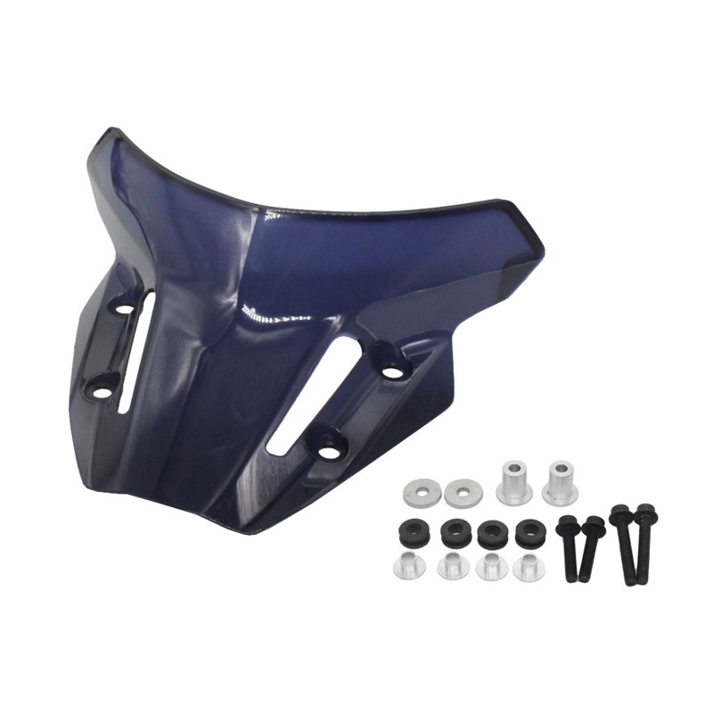 Motocyklové príslušenstvo Bočné čelné sklo Predĺženie čelného skla Spojler Veterný deflektor pre MT09 FZ09 2021-2022